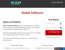 Tablet Screenshot of kapinnovation.com